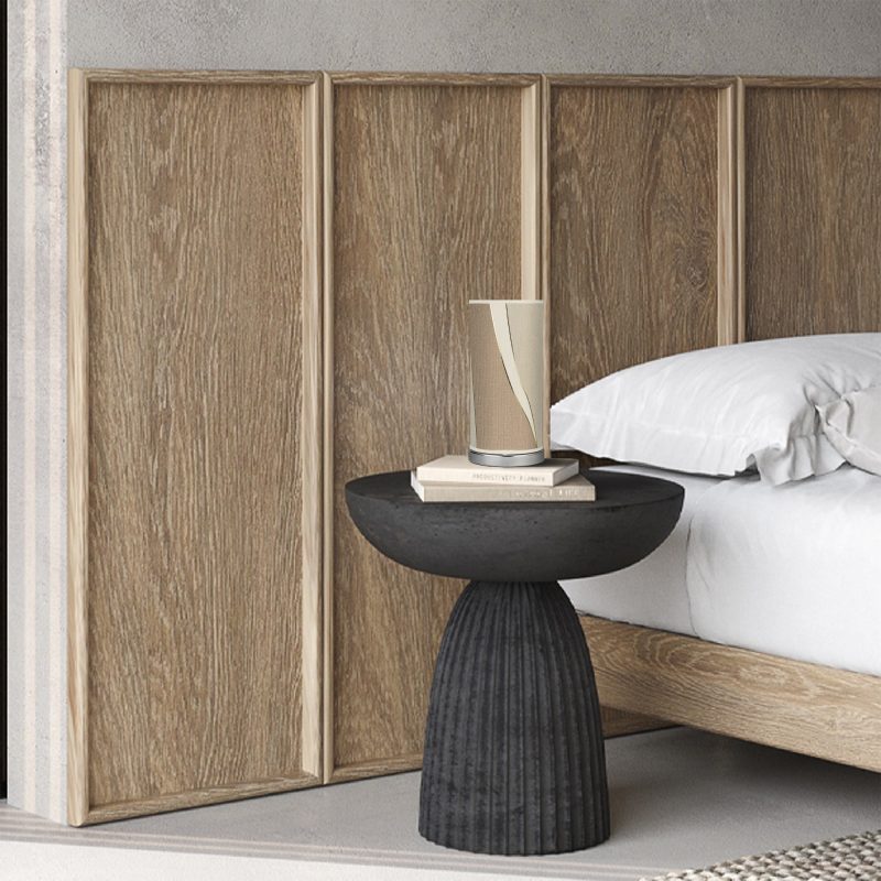 夷島之光沙尾 布質氣氛桌燈 膚