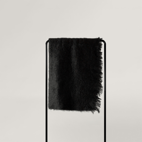 紐西蘭  威德梅爾 100%Mohair 膝上毯 墨黑