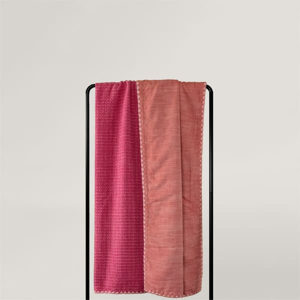 約瑟芬毛呢棉麻雙面毯