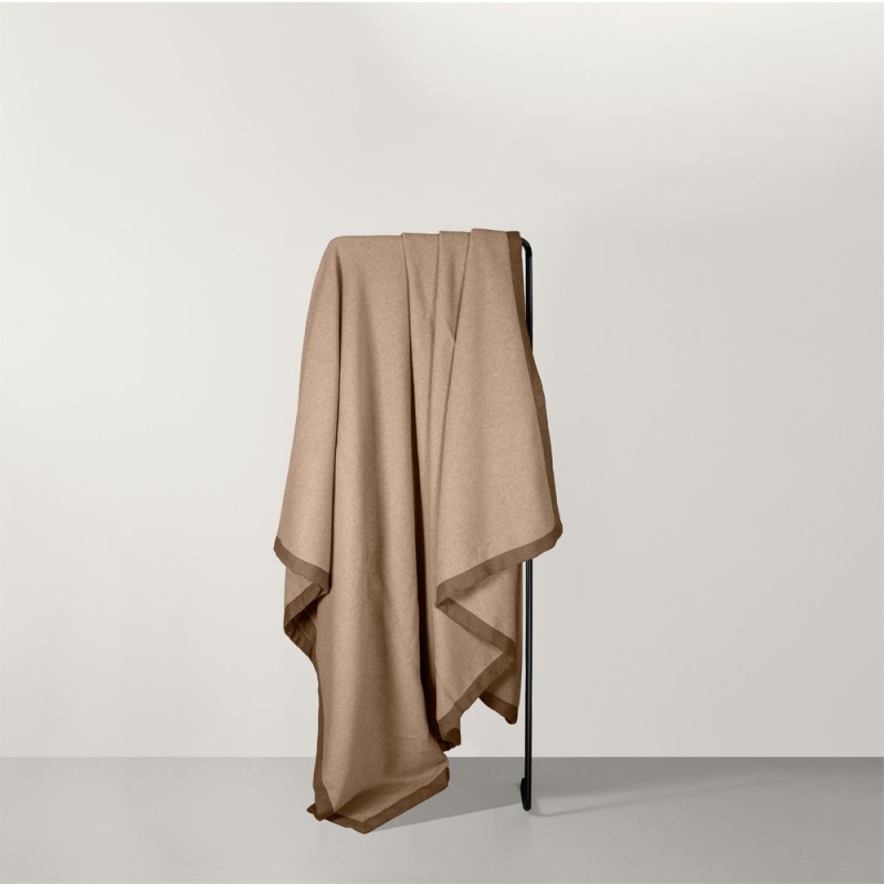 貝加莫 羊絨毯-淺棕 250x200cm